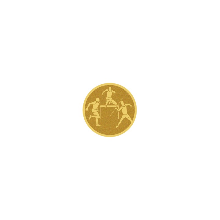 DISCO DORADO AUTOADHESIVA TRIAHLON Ø 5 CM
