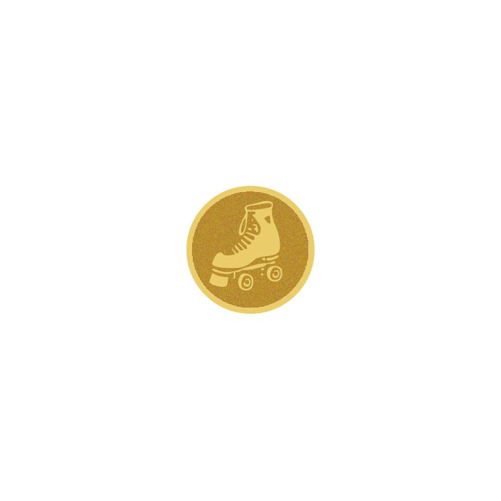 DISCO DORADO AUTOADHESIVA PATINAJE Ø 5 CM