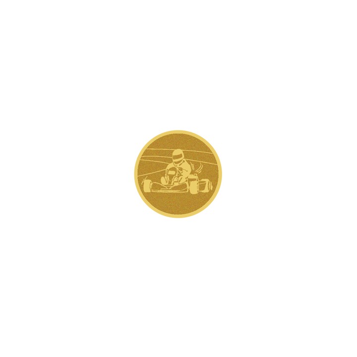 DISCO DORADO AUTOADHESIVA KARS Ø 2,5 CM