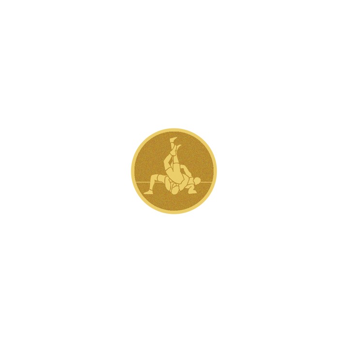 DISCO DORADO AUTOADHESIVA LUCHA Ø 2,5 CM