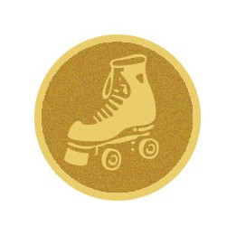 DISCO DORADO AUTOADHESIVA PATINAJE Ø 2,5 CM
