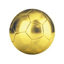 DISCO EPOXY BALON ORO Ø 5 CM