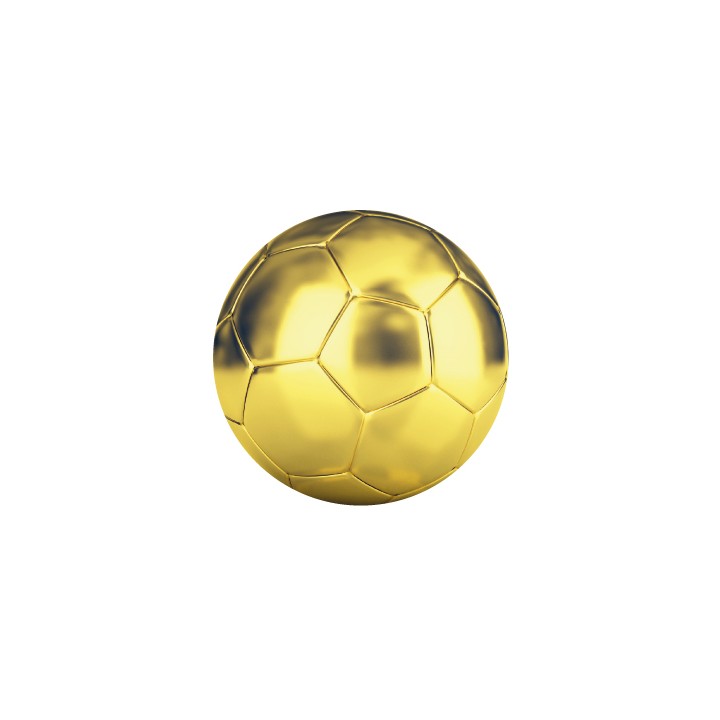 DISCO EPOXY BALON ORO Ø 5 CM