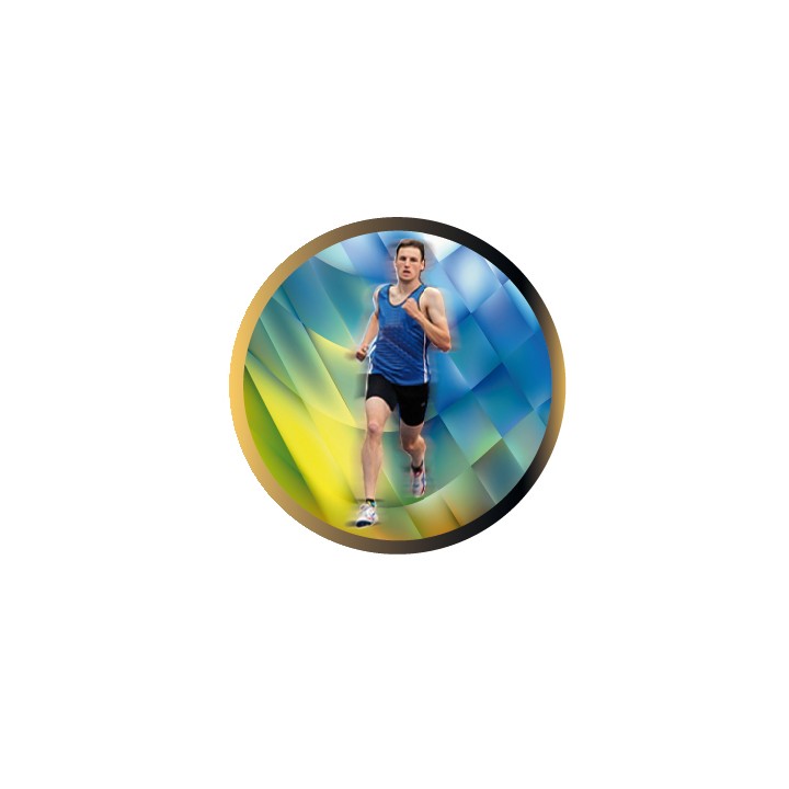 DISCO EPOXY ATCETISMO MASCULINO Ø 5 CM