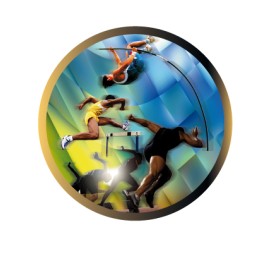 DISCO EPOXY TRIATLON MASCULINO Ø 5 CM