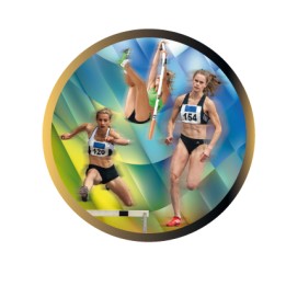 DISCO EPOXY TRIATLON FEMENINO Ø 5 CM