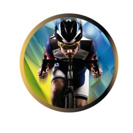 DISCO EPOXY CICLISMO Ø 5 CM