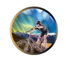 DISCO EPOXY CICLISMO MONTAÑA Ø 5 CM