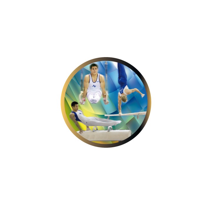 DISCO EPOXY GIMNASIA MASCULINA Ø 5 CM