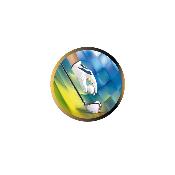 DISCO EPOXY GOLF Ø 5 CM