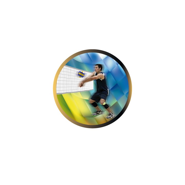 DISCO EPOXY VOCEYBOL MASCULINO Ø 5 CM