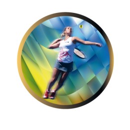 DISCO EPOXY TENIS FEMENINO Ø 5 CM
