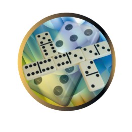 DISCO EPOXY DOMINO Ø 5 CM