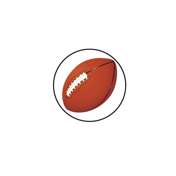 DISCO EPOXY RUGBY Ø 2,5 CM