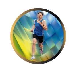 DISCO EPOXY ATLETISMO MASCULINO Ø 2,5 CM