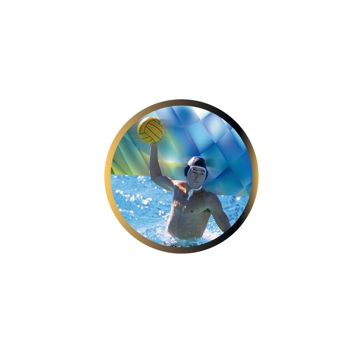 DISCO EPOXY WATER POLO Ø 2,5 CM