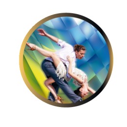 DISCO EPOXY BAILE Ø 2,5 CM