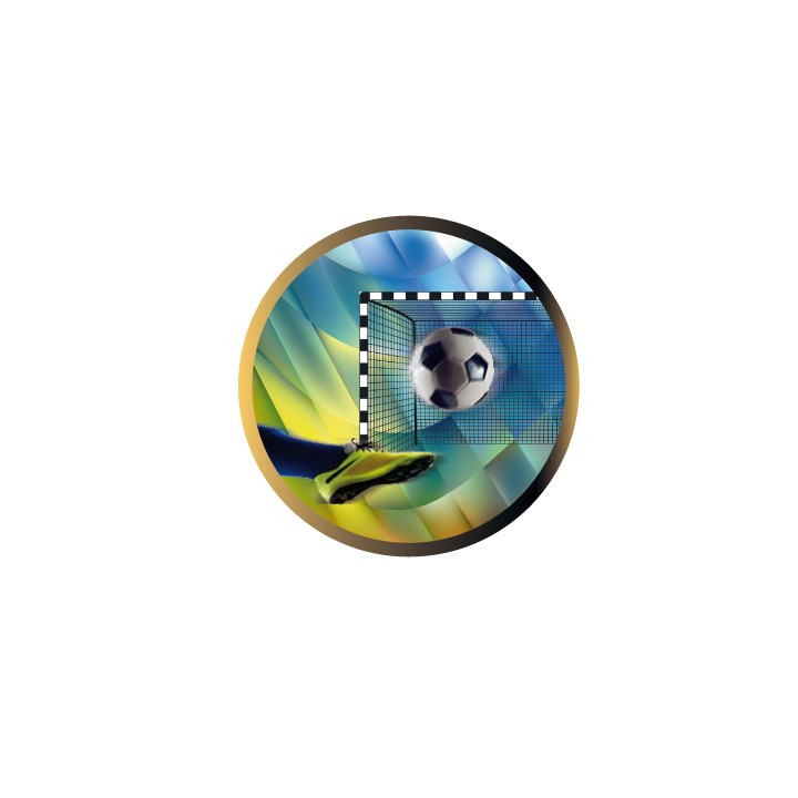 DISCO EPOXY FUTBOL Ø 2,5 CM