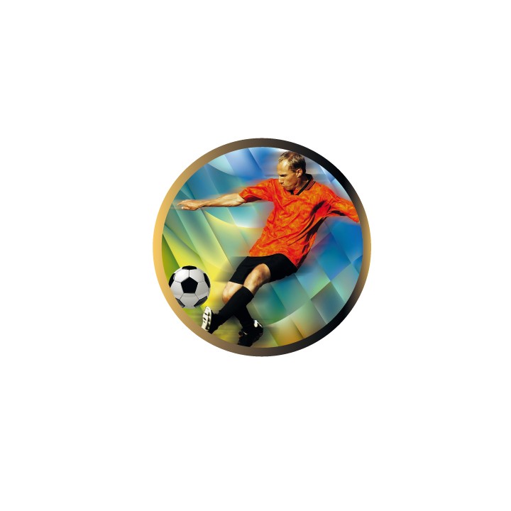 DISCO EPOXY FUTBOL Ø 2,5 CM