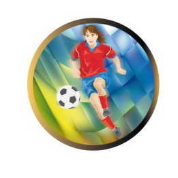 DISCO EPOXY FUTBOL FEMENINO Ø 2,5 CM