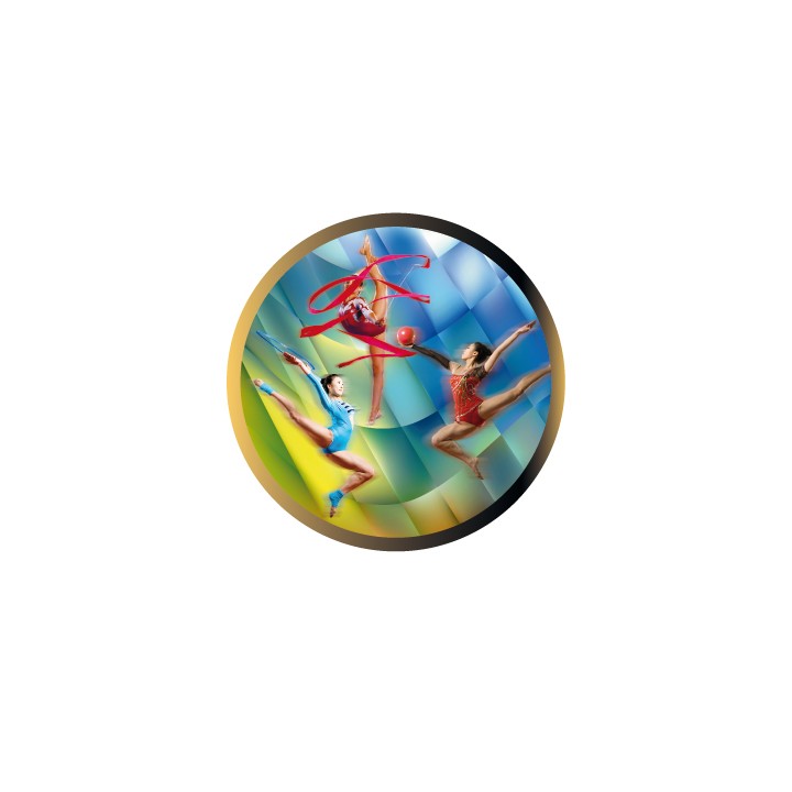DISCO EPOXY GIMNASIA RITMICA Ø 2,5 CM