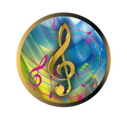 DISCO EPOXY NOTA MUSICAL Ø 2,5 CM