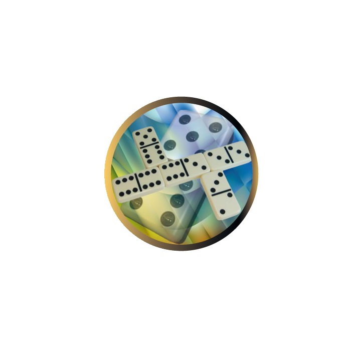 DISCO EPOXY DOMINO Ø 2,5 CM