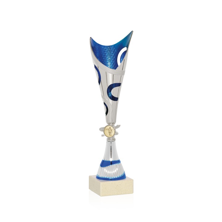 Copa ABS Plata / Azul portadisco 25 mm (GP1-5)