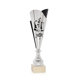 Copa laser Plata / Negro Ajedrez (GP1-5)