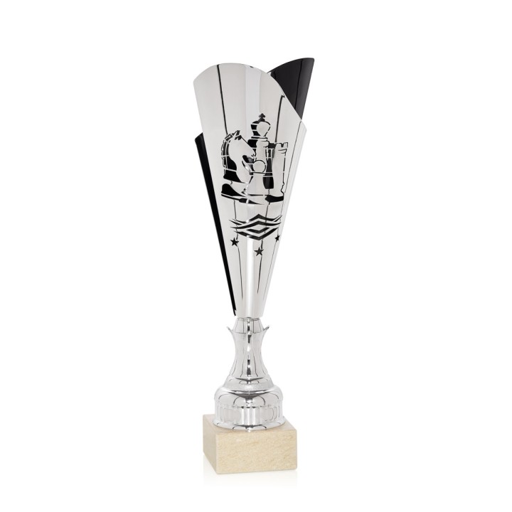 Copa laser Plata / Negro Ajedrez (GP1-5)