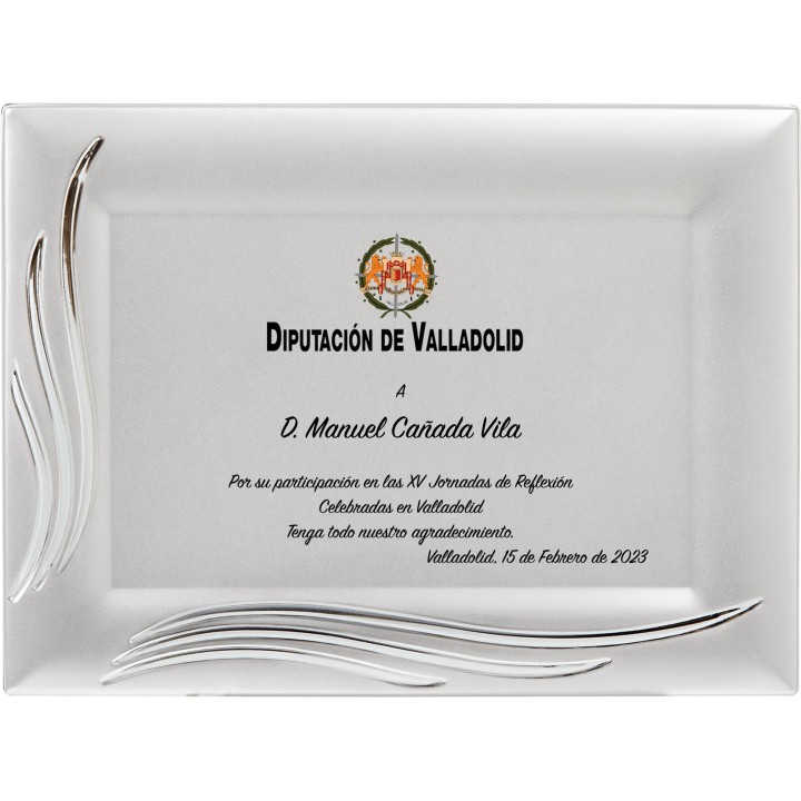 SOLO PLACA. 20 x 15 CM [M62, M13,M142,M83,M52, M93-E48] (GPC2015+)