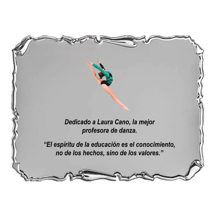 SOLO PLACA. 18 x 13 CM [M61, M12,M141,M82,M51-E46] (GPC2015+)