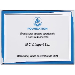 SOLO PLACA. 18 x 13 CM [M61, M12,M141,M82,M51-E46] (GPC2015+)